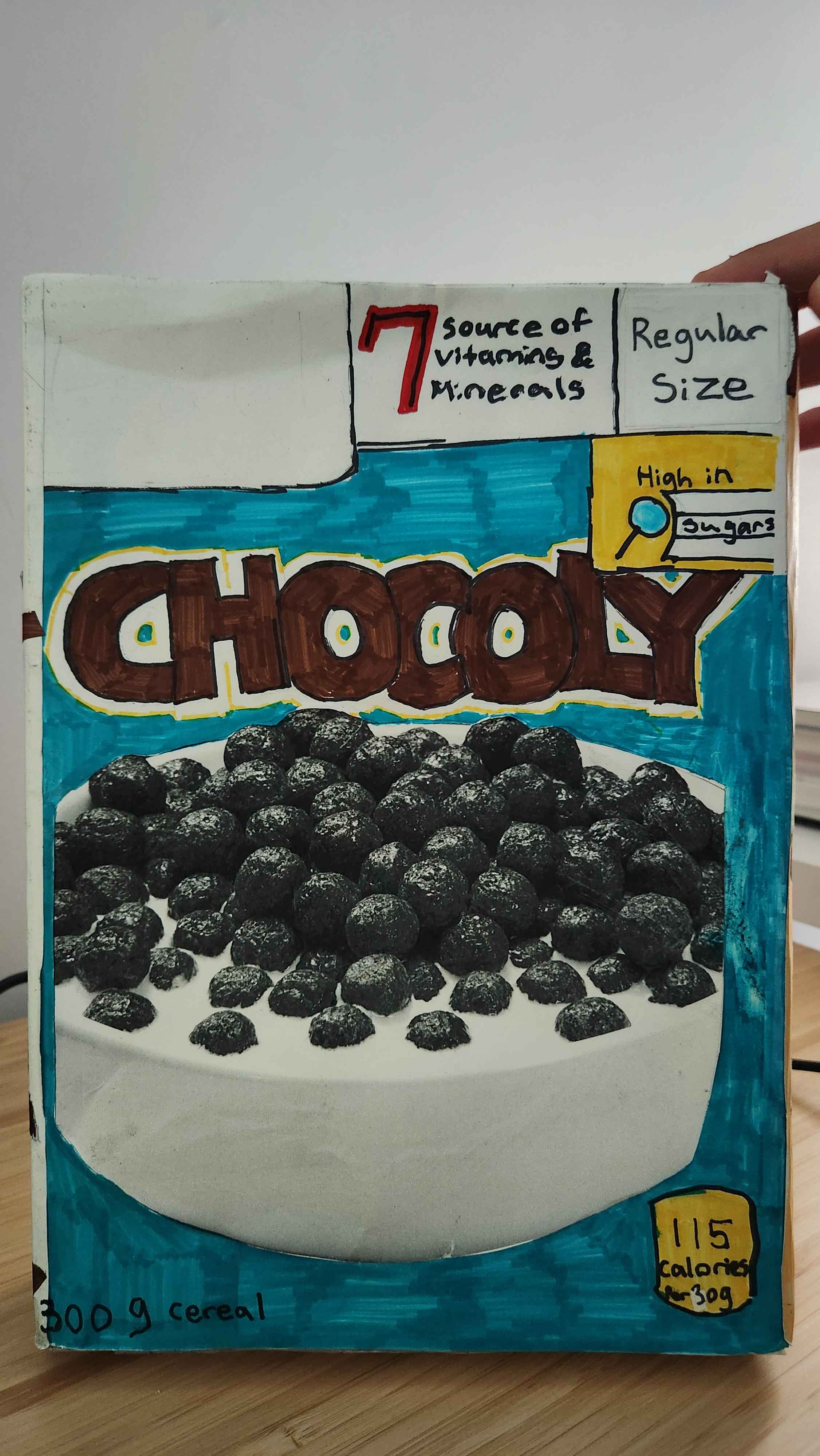 Chocoly Cereal Box